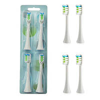 Насадки для зубной щетки Xiaomi Soocas X1/X3/X5/V1 набор сменных насадок toothbrush Clean X3U (4 шт) Белый