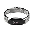Ремінець MiJobs Metal Strap для Xiaomi Mi Band 7 Silver, фото 4