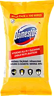 Салфетки гигиенические DOMESTOS Лимон 100 шт