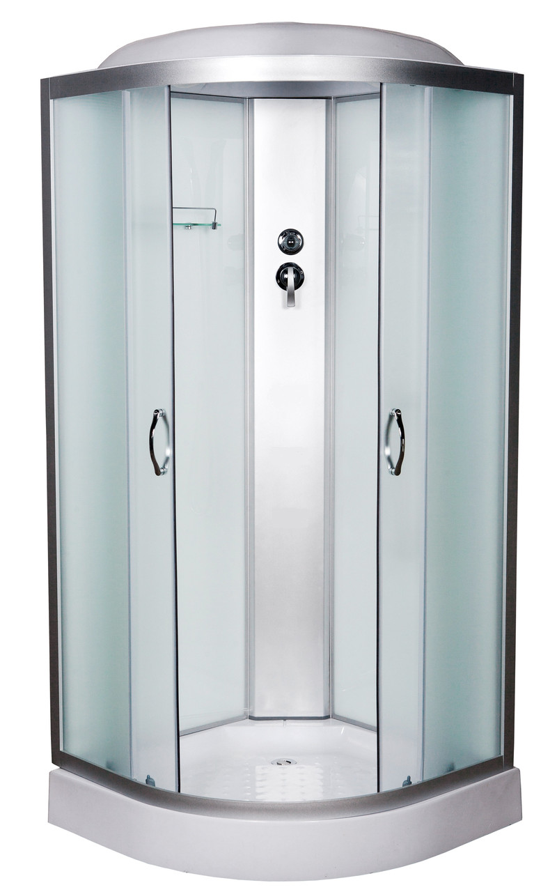 Гідробокс Eco 60 RC BF W 80х80х215 дрібний піддон, фото 1