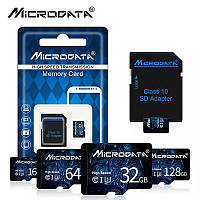 Карта пам'яті Microdata microSDHC 32GB Class 10 з адаптером високошвидкісна!