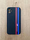 Силіконовий чохол BMW для IPhone 12 Pro Max ультратонкий чорний чоловічий, фото 6
