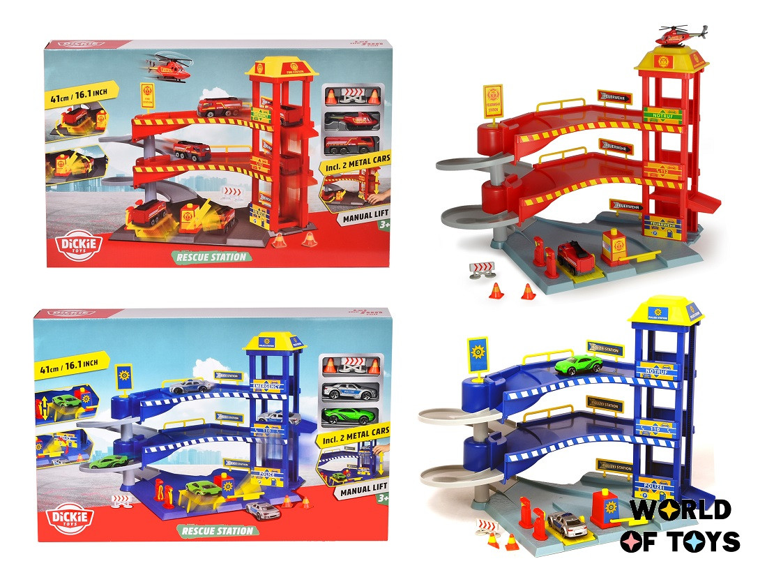 Ігровий набір Dickie Toys Рятувальна станція 2 види (3718000)