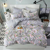 Двуспальный комплект постельного белья из ткани Бязь Голд "Айстры"