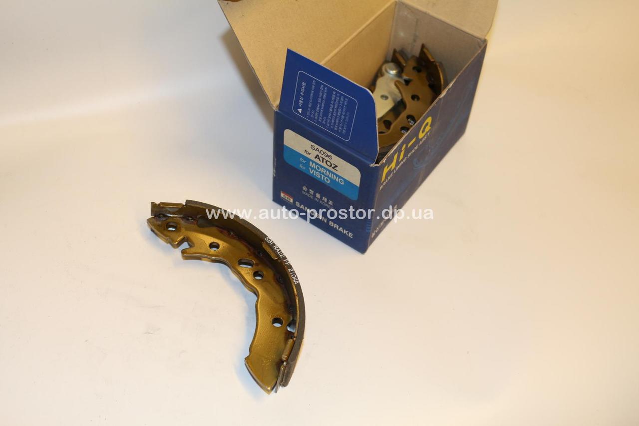Гальмівна колодка задня ATOS, ACCENT 94-00, VISTO, MORNING, PICANTO (Корея) SA096