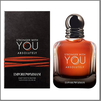 Giorgio Armani Stronger With You Absolutely парфумована вода 100 ml. (Армані Стронгер Віз Ю Абсолювачі), фото 2