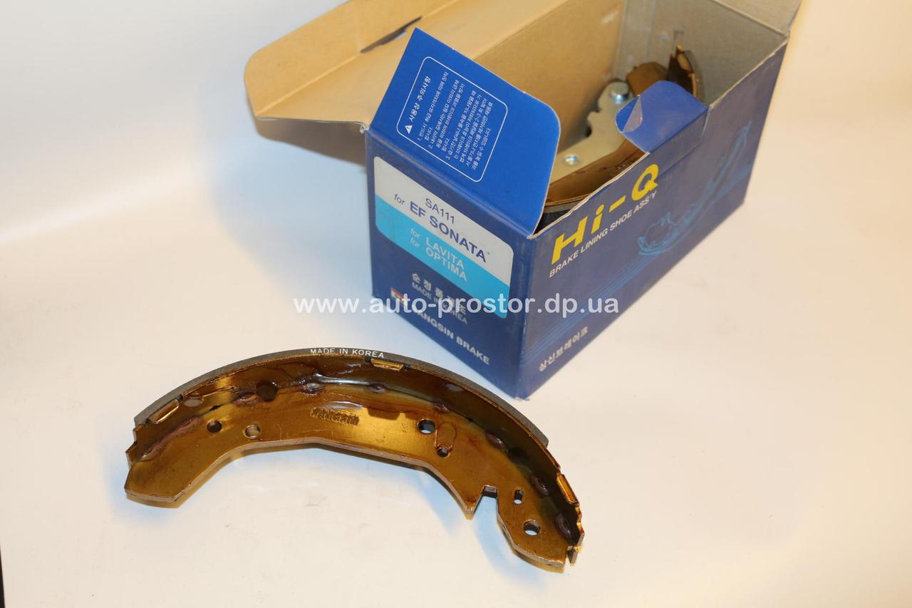 Гальмівна колодка задня EF SONATA 02-05, MATRIX, OPTIMA (Корея) SA111