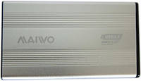 Карман внешний Maiwo K2501A-U3S 2.5" USB 3.0 silver