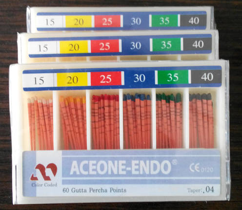 Штифти гутаперові Aceone-Endo 06No35, фото 1