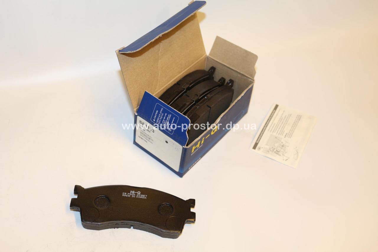 Гальмівна колодка передня CARENS 97-02,CLARUS,SEPHIA II, RIO 14", SPECTRA (Корея) SP1113