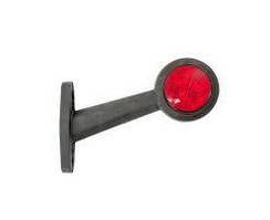 Ліхтар габаритний LED правий, ріжок прямий, 24В Ф-2.2П