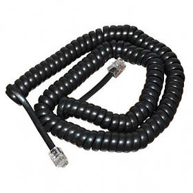 Дріт кручений 4p4c чорний (4.5м)