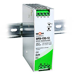 Блок живлення Biom Professional DC12 150W BPD-150-12 12,5A під DIN-рейку