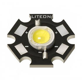 Светодиод 5 Вт на звезде (Star) 360 Lm