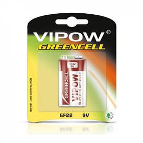 Батарея "крона" GREENCELL 9V (6F22) блістер