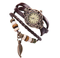 CL Жіночий годинник CL Owl Brown |часы браслет наручные NEW | LUX