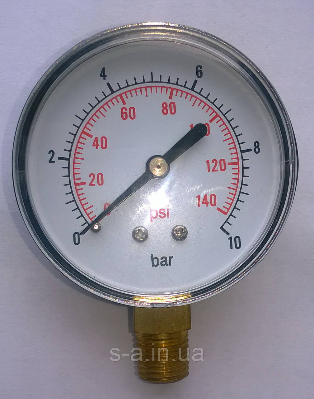Манометр 10 бар G1/4" вертикальний