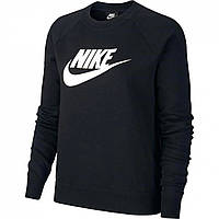 Толстовка Nike Sportswear Essential Women's Fleece Crew Black Доставка з США від 14 днів - Оригинал