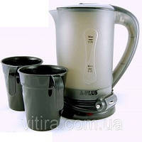 Авто чайник 12V 500 мл ЕК-1518 2чашки пластик вмик-вимк авто вимкнення індикатор живлення