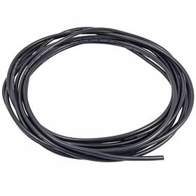 Дріт силіконовий 1жила 18AWG (0,75 мм.), чорний, 1 м