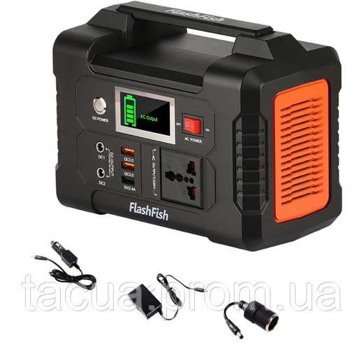 Портативная зарядная станция FlashFish E200 40800 mah 151 wh 200 ватт ...