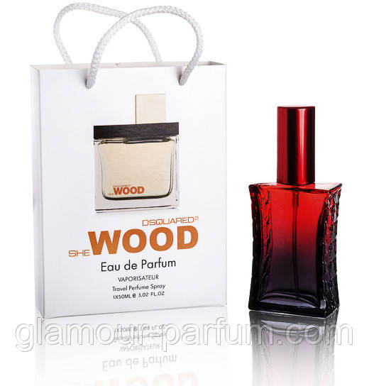 DSquared2 She Wood (Дискваред Ши Вуд) в подарочной упаковке 50 мл. - фото 1 - id-p283142701