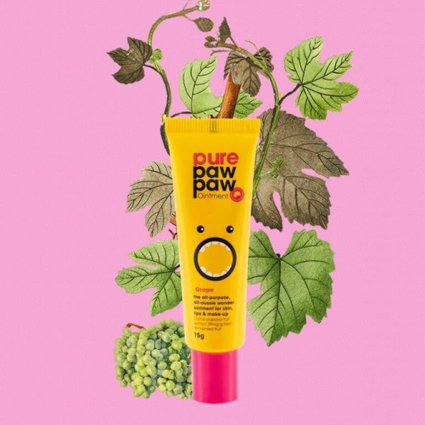 Бальзам для губ з ароматом виноград Pure Paw Paw Ointment Grape