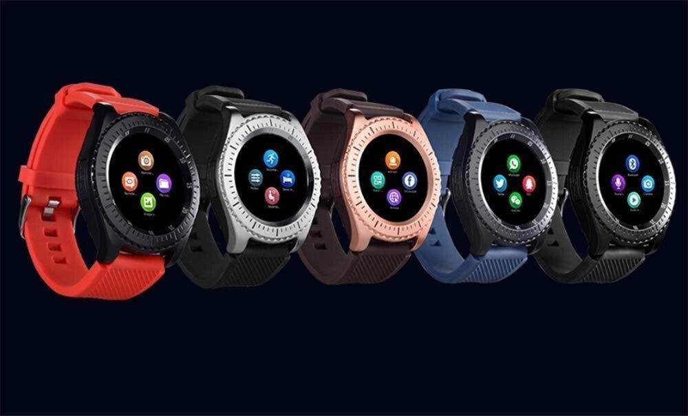 Розумні годинник Smart Watch Z3 (срібло, чорний)