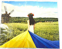 Салфетка для очков из микрофибры Флаг Украина