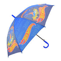 Дитяча парасолька Hot Wheels поліестер, р-р 67 см, д 86 см