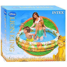 Надувний дитячий басейн "Король лев" Intex 58420