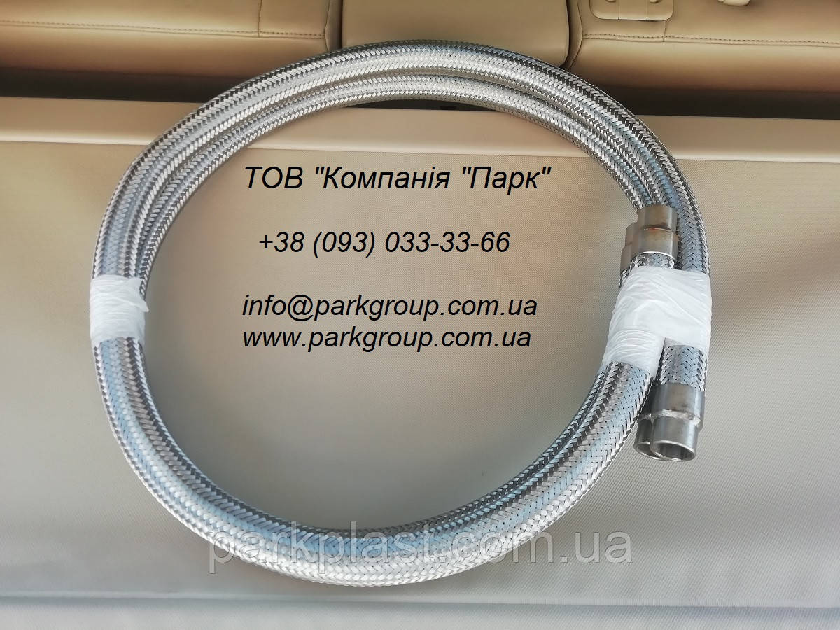 Гофра Ду20 для вихлопних газів генератора. Відведення вихлопних газів генератора, фото 1