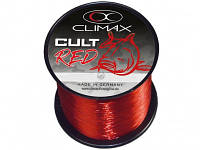 Леска CLIMAX CULT Carpline red 0.28 6,1 kg, красная 1/4 lbs (1500m),35217