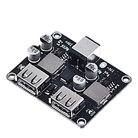 Модуль швидкої зарядки USBх2, QC3 QC2.0