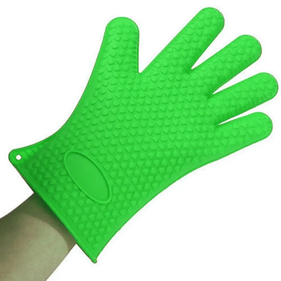 Купить Перчатка силиконовая термостойкая BN-992 Зеленая, цена 186 ...
