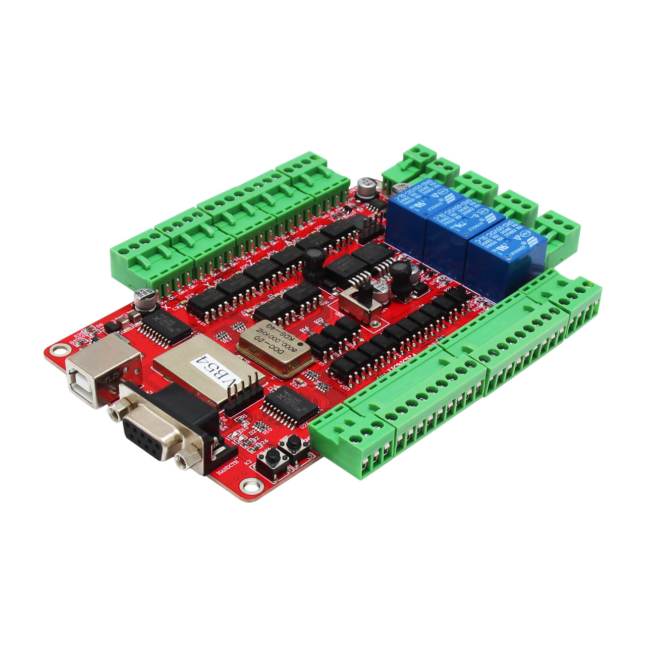 Інтерфейсна плата на 4 осі з портом USB UCNCV4 для верстата з ЧПК, комутаційна плата керування під USBCNC