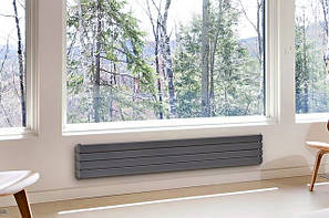 Горизонтальні дизайнерські радіатори опалення