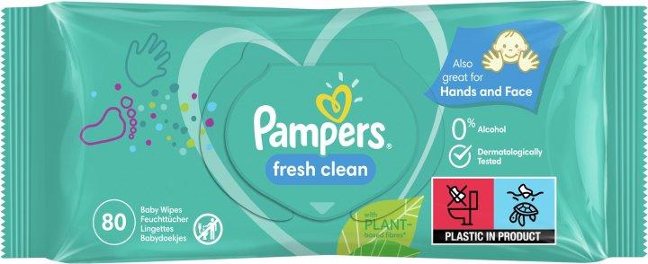 Серветки вологі Pampers 80 шт.