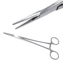 Затискач 18,5 см, судинний Birkett прямий, J-17-067