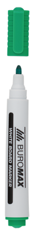 Маркер BuroMax BM.8800-04 сухостираємий зелений