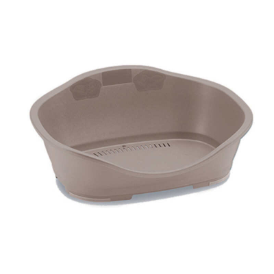 Stefanplast (Стефанпласт) Sleeper "Sleeper 3"- Пластиковий лежак для собак і котів, 81*55*32 см (світло-бежевий)