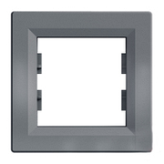 Рамка одинарна Schneider Electric Asfora Сталь EPH5800162