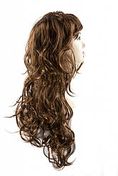 Перука карнавальна з довгим волоссям каштанова, 65 см