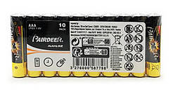 Батарейки AAA (LR03) Pairdeer Alkaline 10шт/уп
