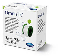 Пластырь фиксирующий Omnisilk 2,5 см х 9,2 м из искуственного шелка