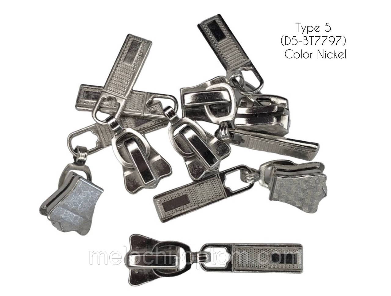 Бегунок для тракторной молнии тип 5 (корона) с висюлькой: продажа, цена ...