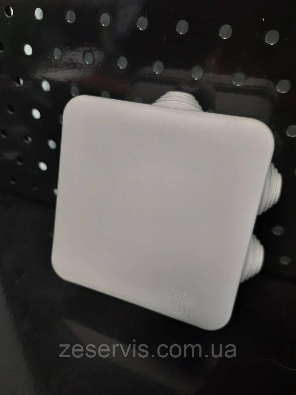 Розподільча коробка з кришкою, 70x70x40, IP55, Schneider Electric, фото 1