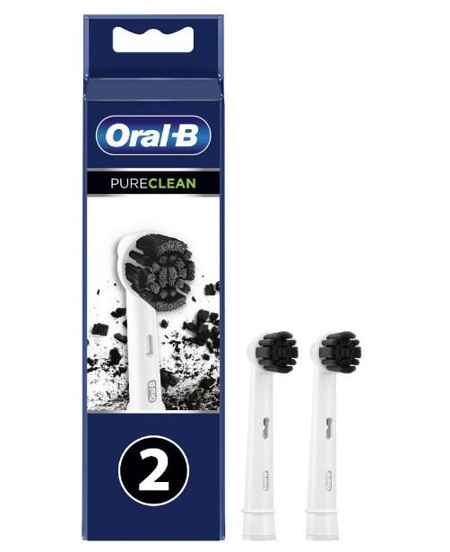 Насадки на електро щітки 2шт Braun Oral-b Precision Pure Clean EB 2 Змінна насадка Орал Бі Браун Прецишн Клин