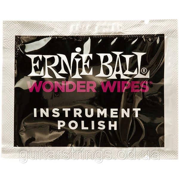 Салфетка Ernie Ball 4278 Wonder Wipes Instrument Polish 1pcs