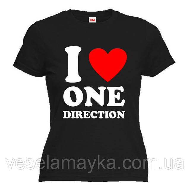 Футболка "I love 1Direction", фото 1